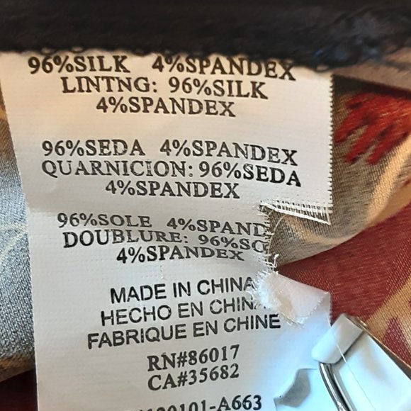 Bebe 100% Silk Black Pink Strapless Floral Flowy Dress Size Large - Picture 14 of 16